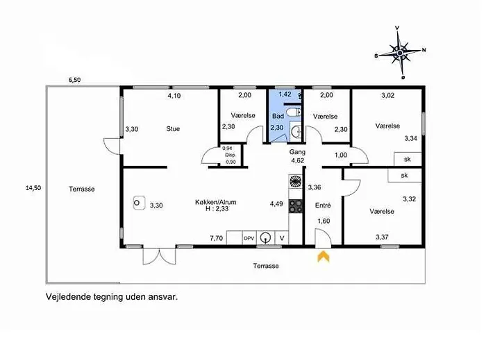 Stylish Beachside With Large Terrace Semesterbostad *
